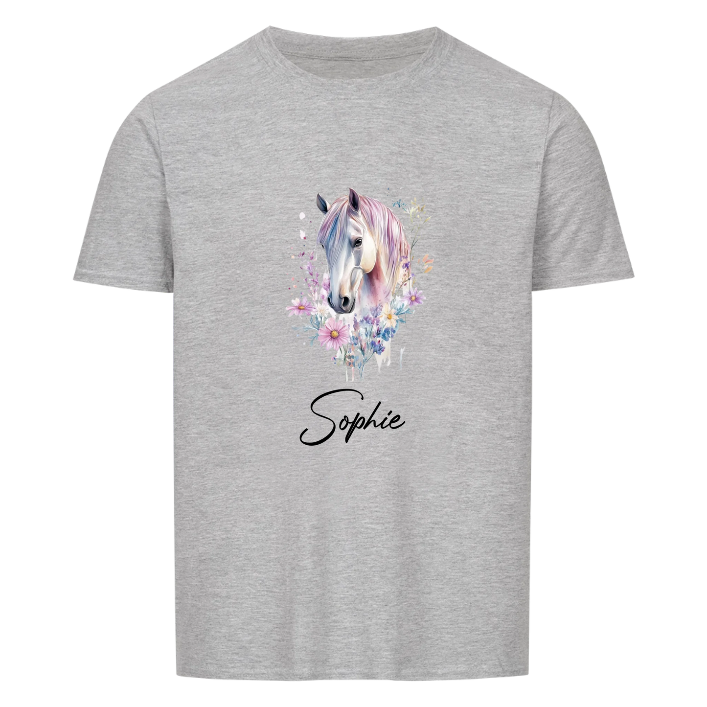 Personalisiertes T-Shirt "SIGNATURE AQUARELL" – Mit deinem Wunschnamen