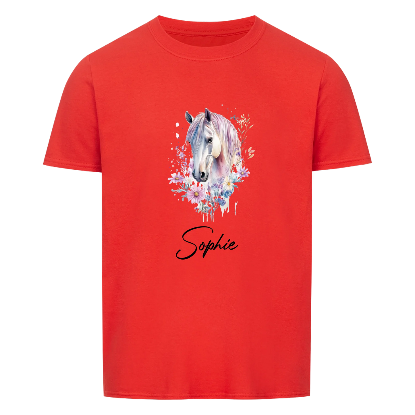 Personalisiertes T-Shirt "SIGNATURE AQUARELL" – Mit deinem Wunschnamen