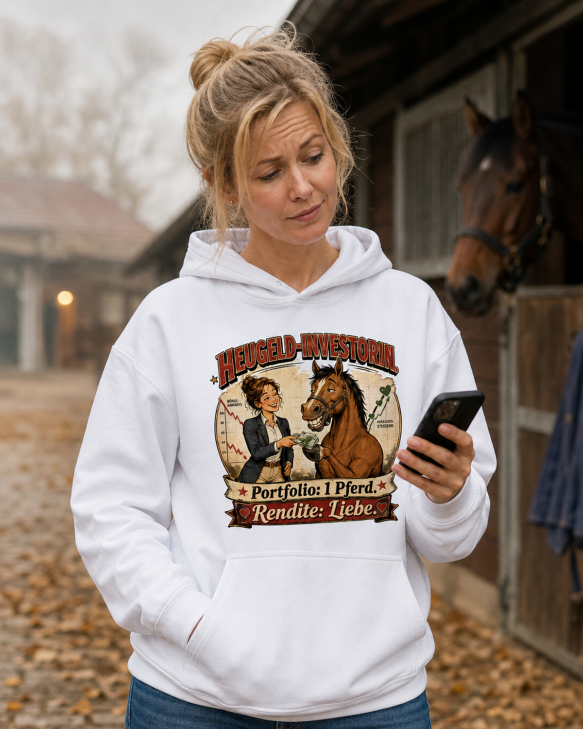 HEUGELD-INVESTORIN Premium Hoodie