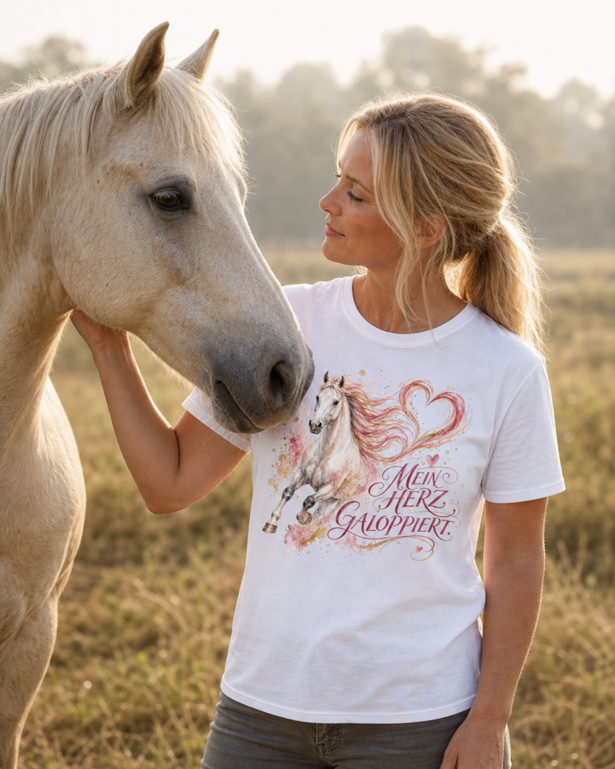 MEIN HERZ GALOPPIERT T-Shirt