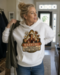 WARNUNG SPRICHT ÜBER IHR PFERD Premium Hoodie