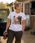 PYJAMA AUS STALLKLAMOTTEN AN HELDIN T-Shirt