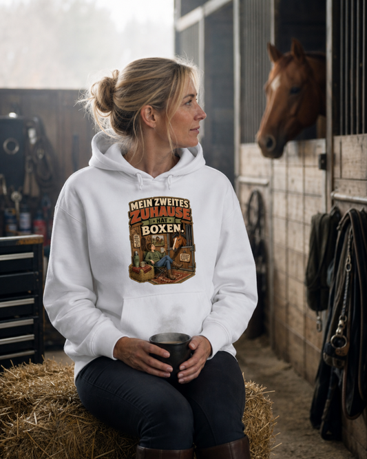 MEIN ZWEITES ZUHAUSE HAT BOXEN Premium Hoodie