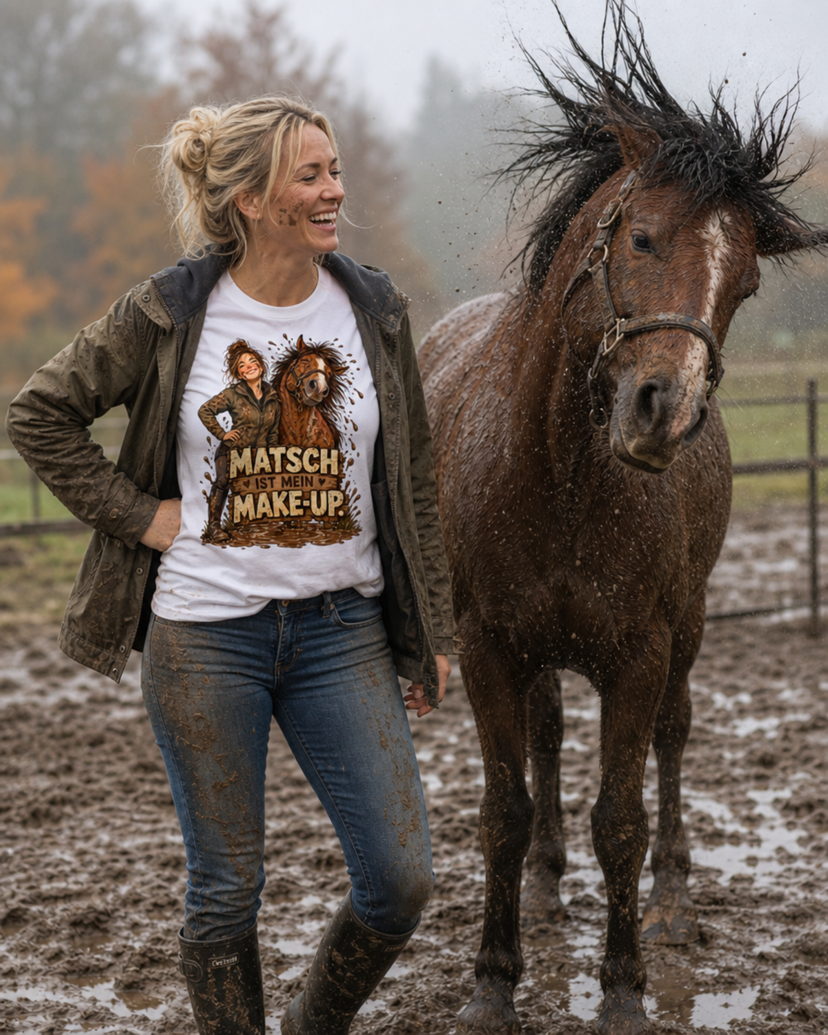 MATSCH IST MEIN MAKE-UP T-Shirt