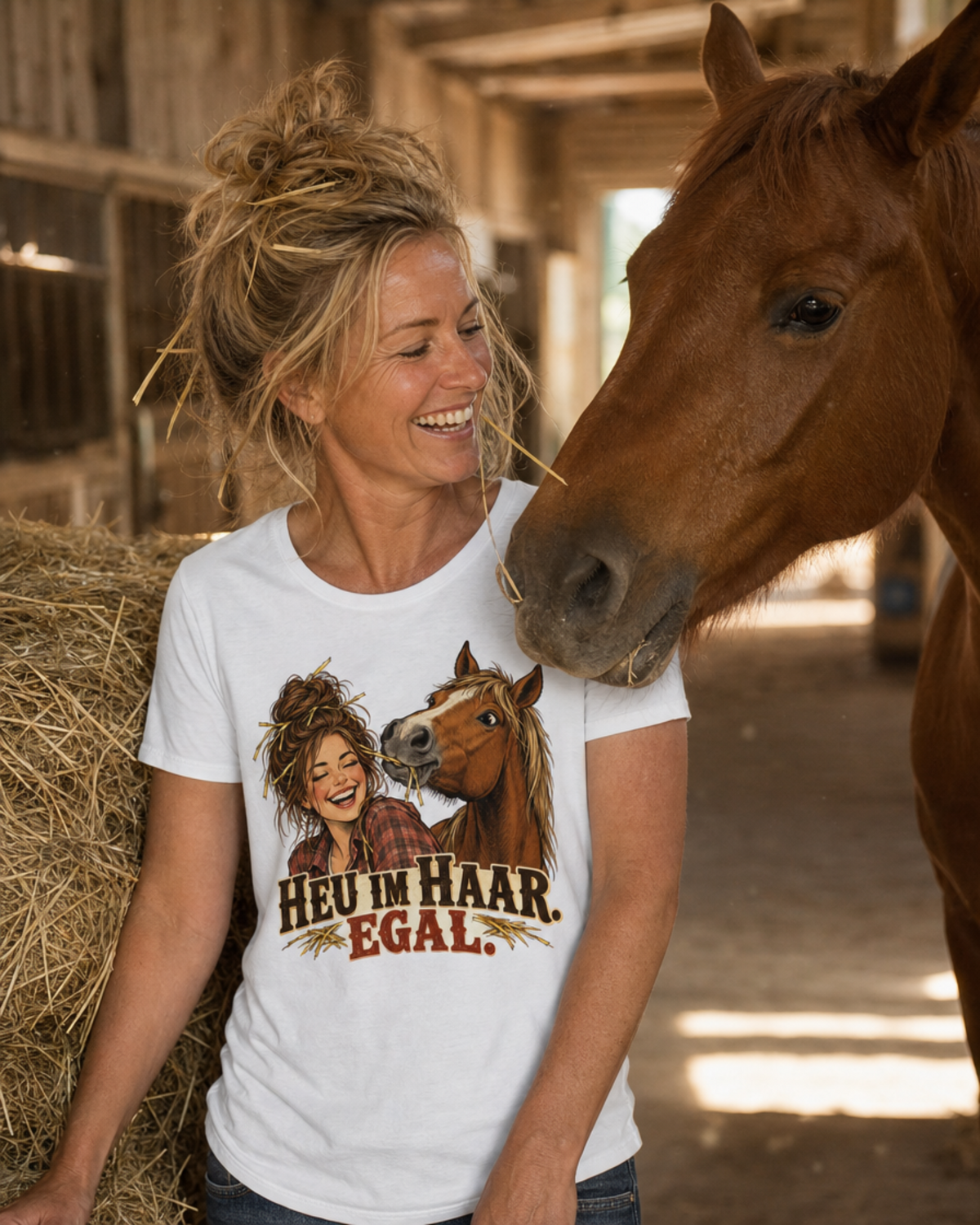 HEU IM HAAR EGAL T-Shirt